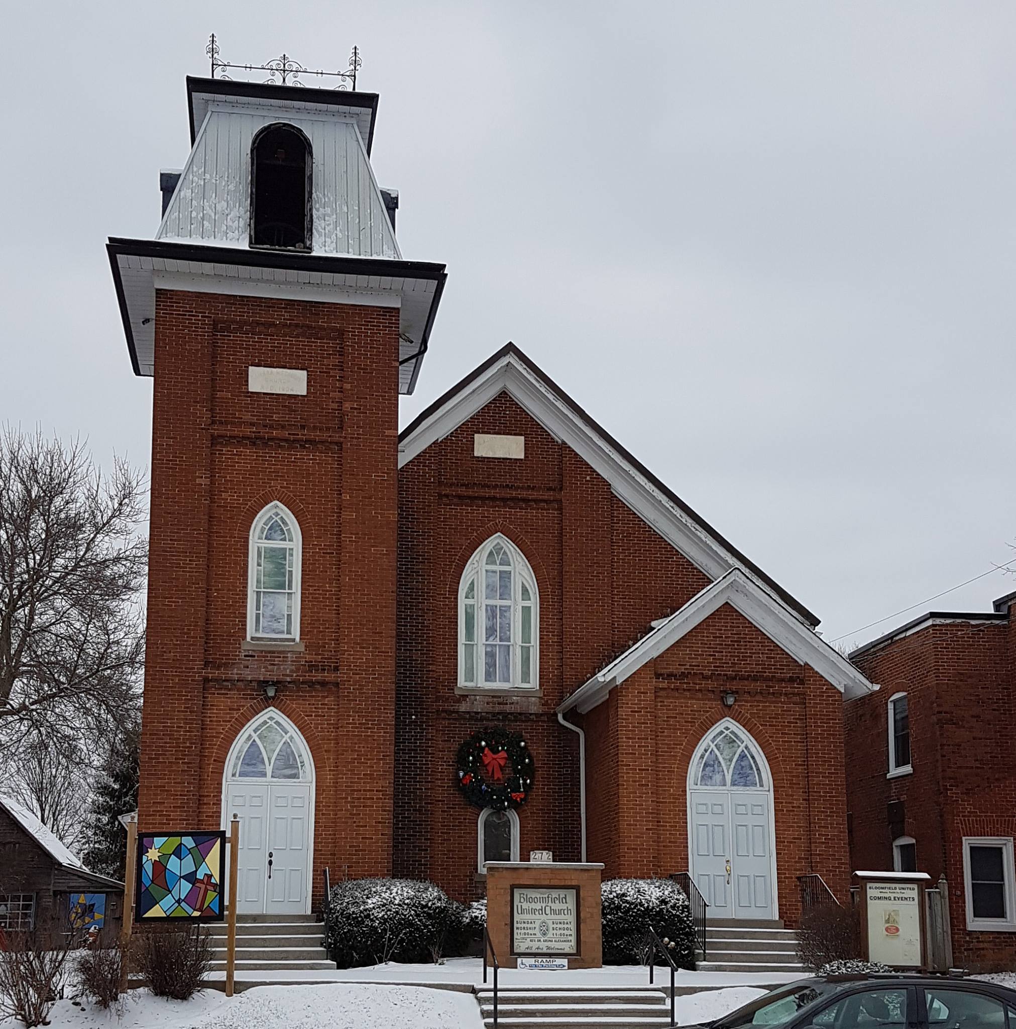 Spring community concert at Bloomfield United Church — music ministry performance